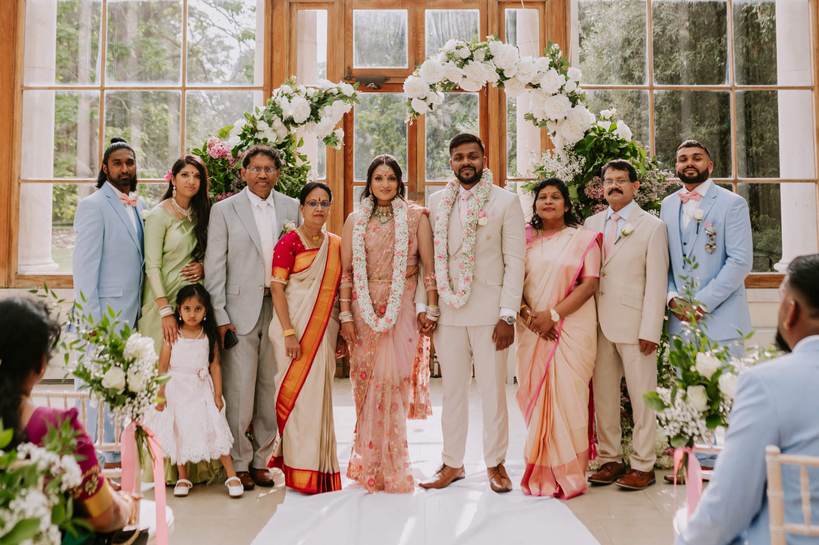 Intimate Hindu Ceremony at Nash Conservatory, Kew Gardens