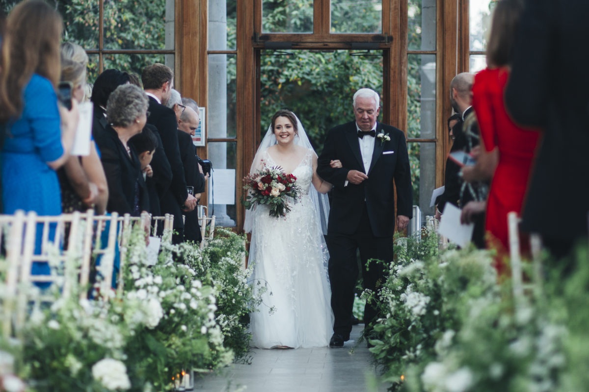 Elegant Autumn Kew Garden’s Wedding Flowers