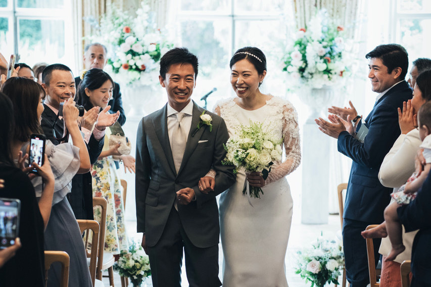 Romantic Summer Wedding Flowers at Cambridge Cottage